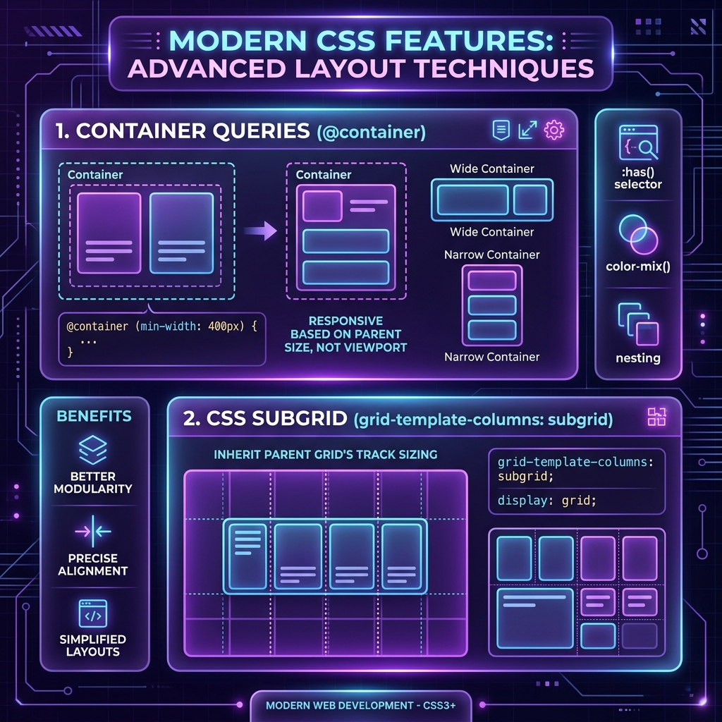 Modern CSS Features Graph
