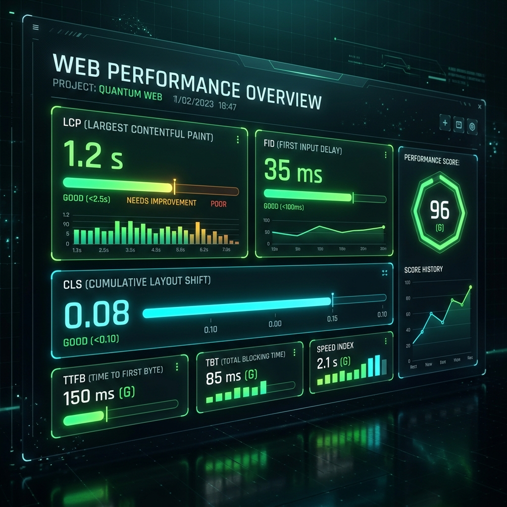 Performance Metrics Dashboard